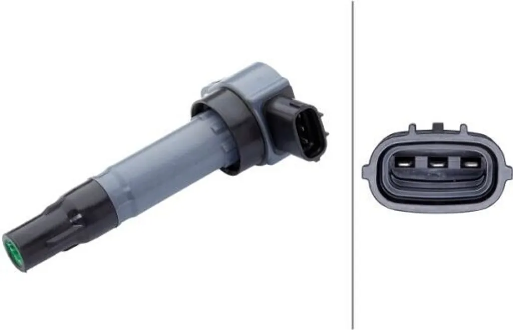 Bobine d'allumage pour Smart Fortwo 451 HELLA 5DA 358 168-131 Remplacement OE