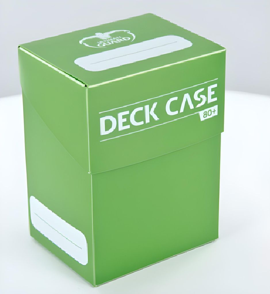 Ultimate Guard Deck Case 80+ Standardgröße Grün