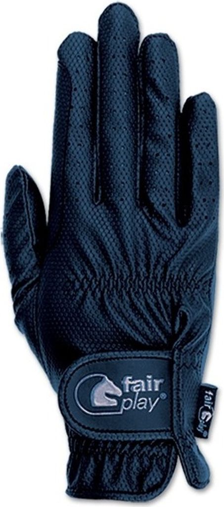 Fairplay Reithandschuhe, FP GRIPPI Airy, atmungsaktives Synthetik und Mesh, schwarz, Größe:XXL, Farbe:black