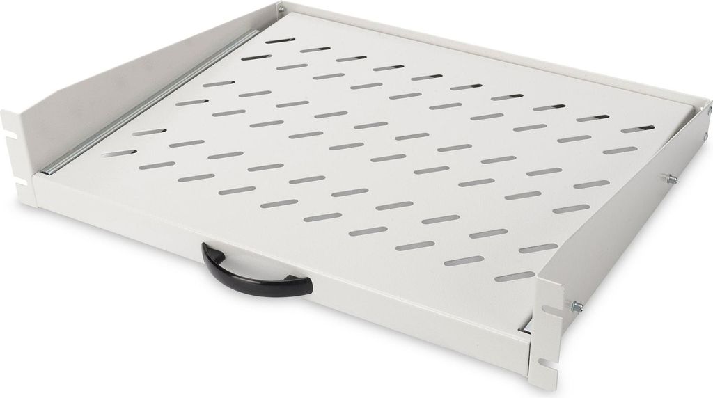 DIGITUS 19" Fachboden 2 HE ausziehbar Tiefe: 367 mm