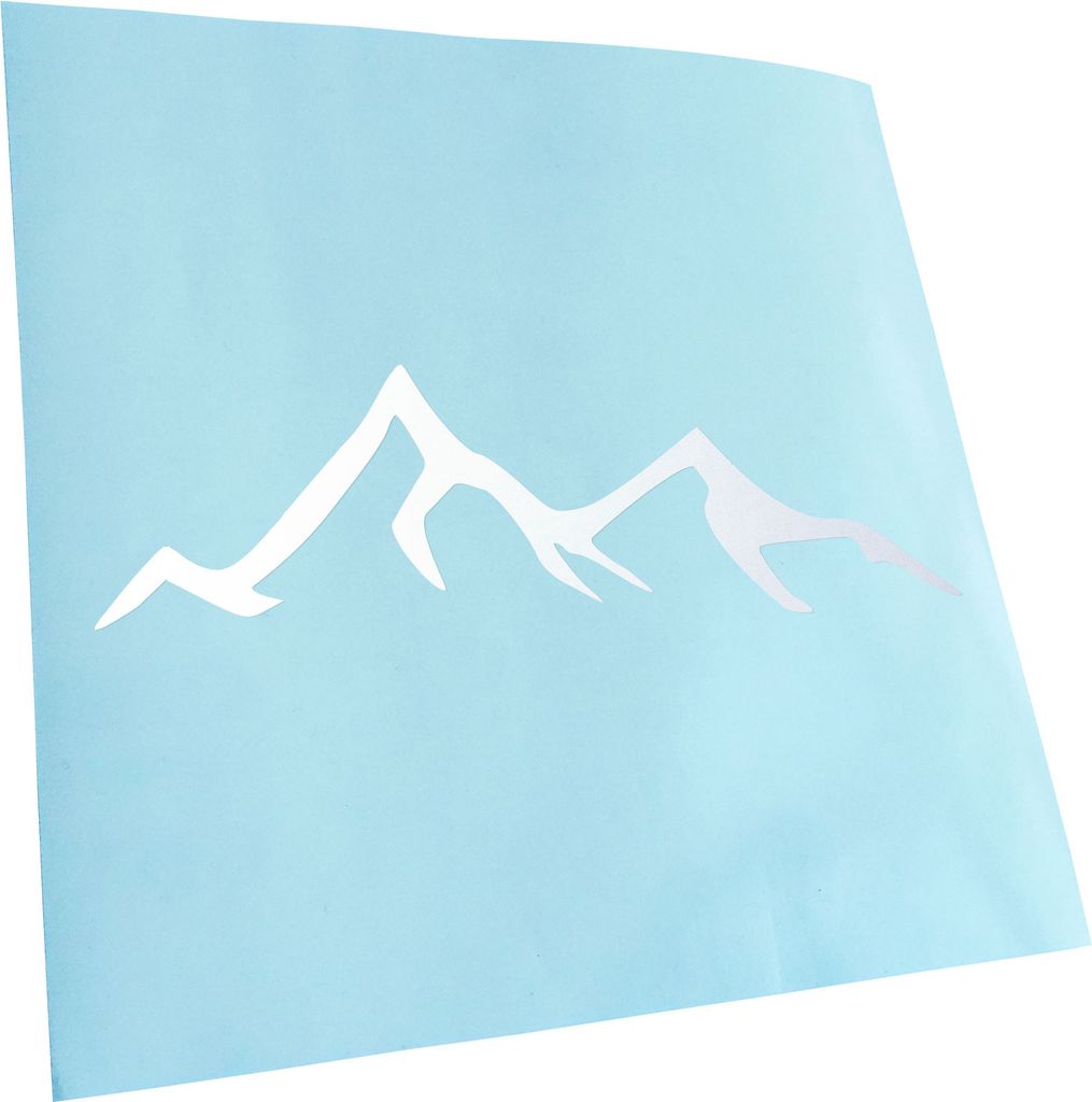 Kiwistar - Autoaufkleber - Wanderer Bergsteiger Heckscheibe - Aufkleber für Auto Kfz Fahrrad, LKW, Truck Mofa