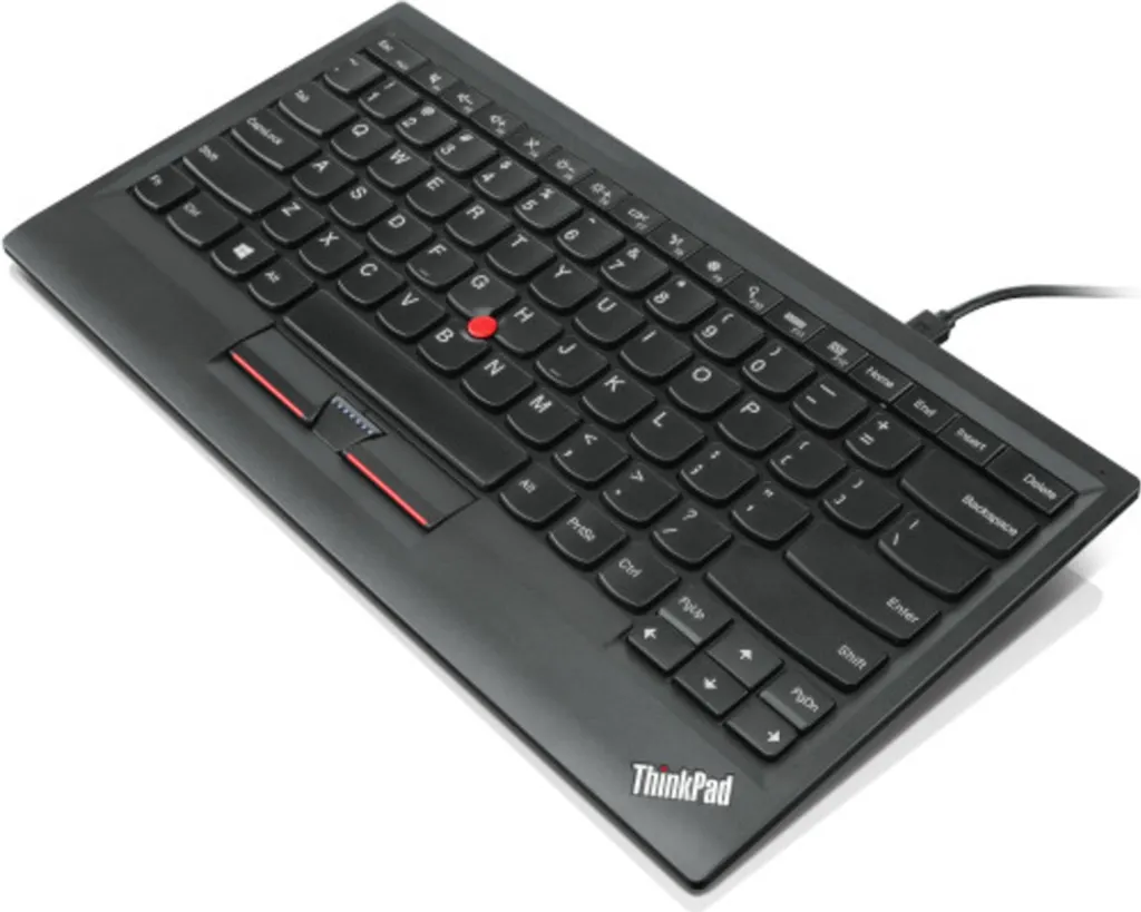 Lenovo 0B47190 ThinkPad Compact USB Tastatur - Clavier US Noir Filaire