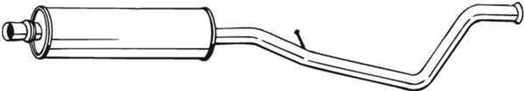 Bosal Mittelschalldämpfer 283-969