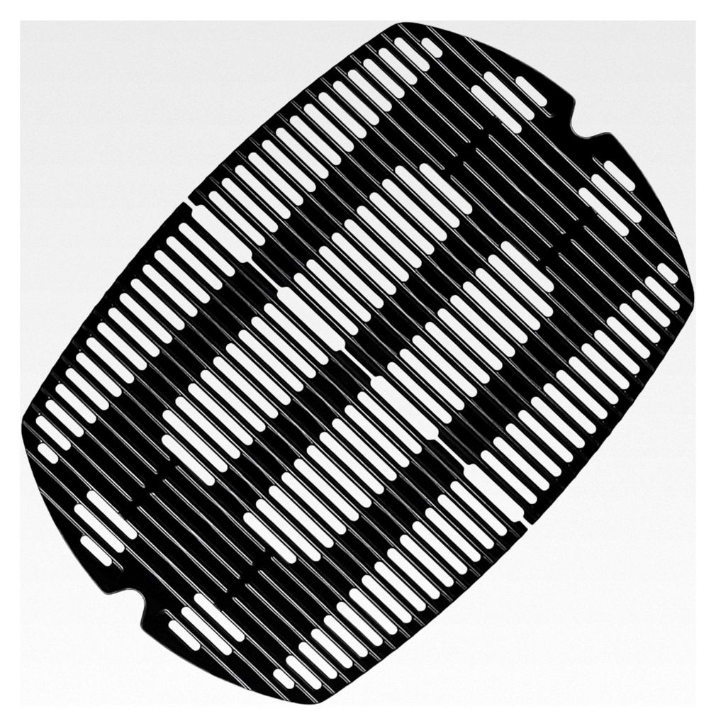 Gusseisen Grillrost 45 x 63,5 cm für Weber Q300, Q320, Q3000, Q3200 Serie Gasgrills, 2 Stück
