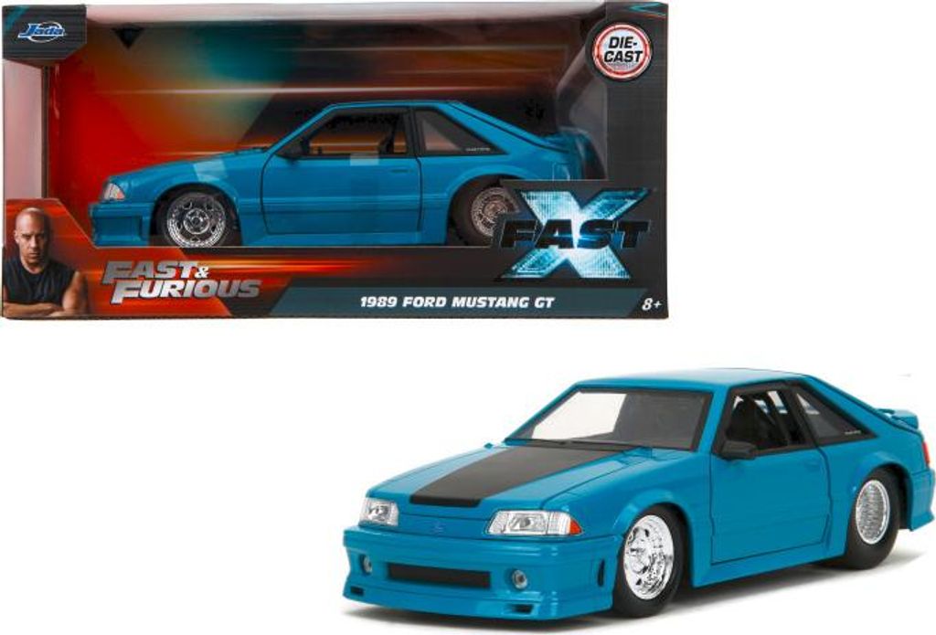 SIMBA Fast and Furious - Ford Mustang GT 1989 1:24 Immagine del prodotto 