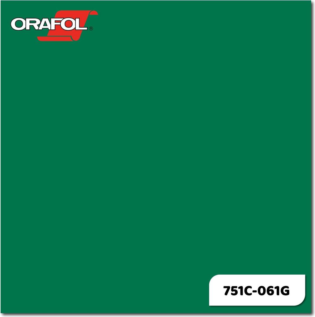 ORAFOL ORACAL 751C Meterware - 061 GREEN in 63 x 100cm