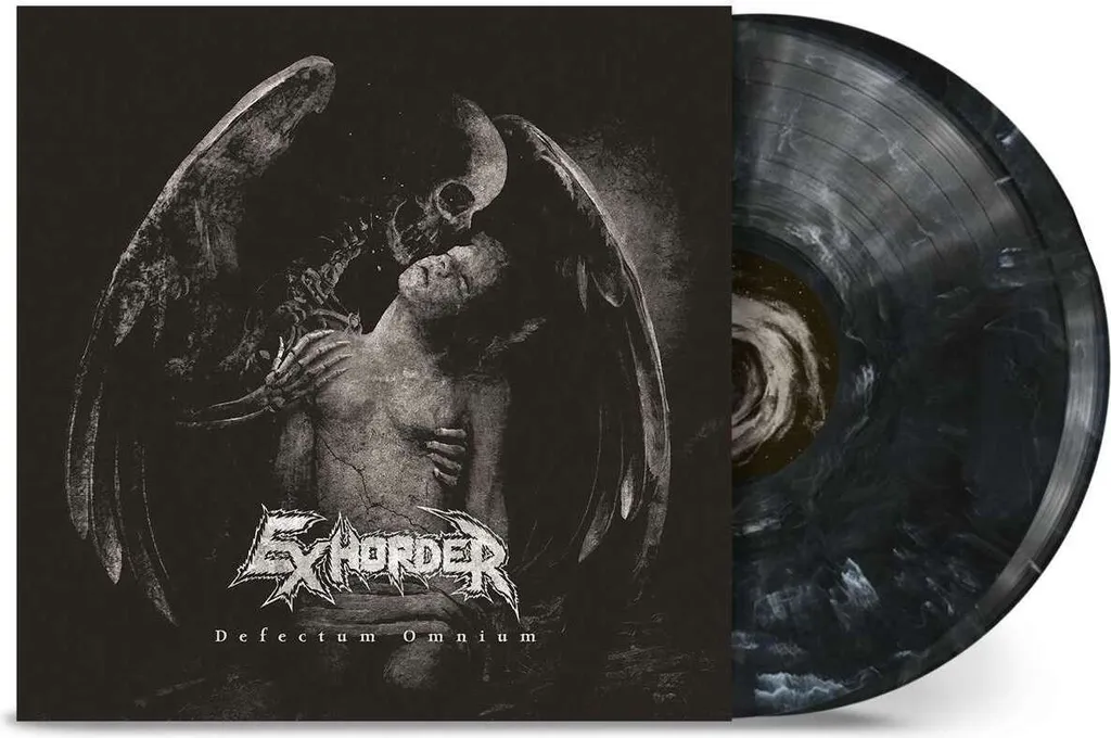 Vinyle Exhorder Defectum Omnium Edition Limitée Marbré Noir et Blanc
