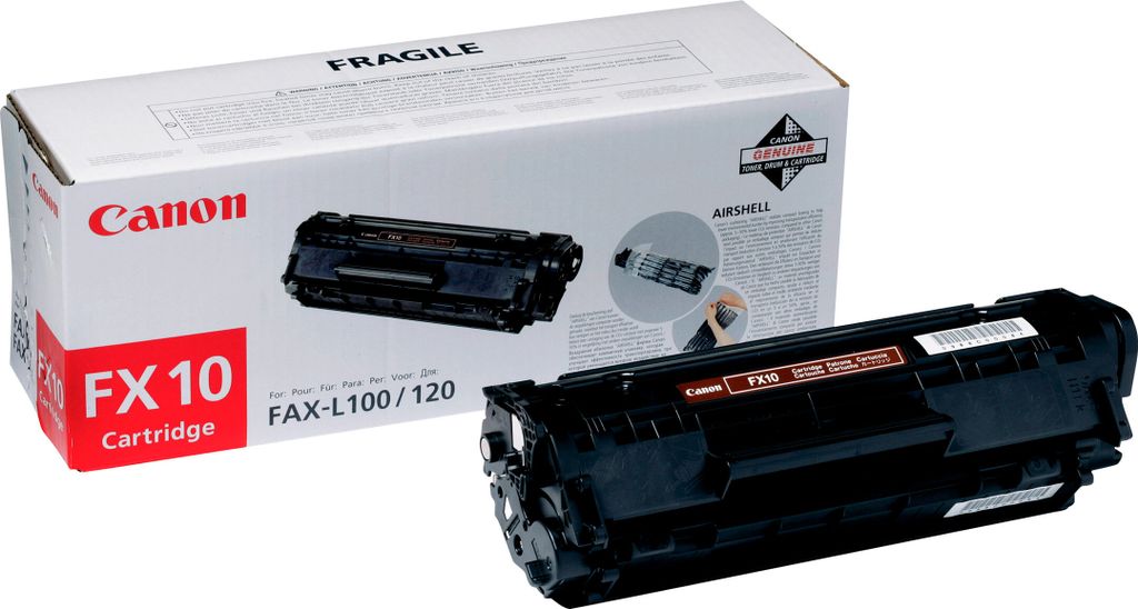 Toner Canon FX-10 black (2.000 str.) pre L100/120, Produktbild 