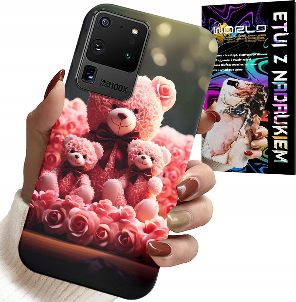 ETUI FÜR SAMSUNG GALAXY S20 Ultra - FAMILIE DER ROSENBÄREN Souvenir +FOLE