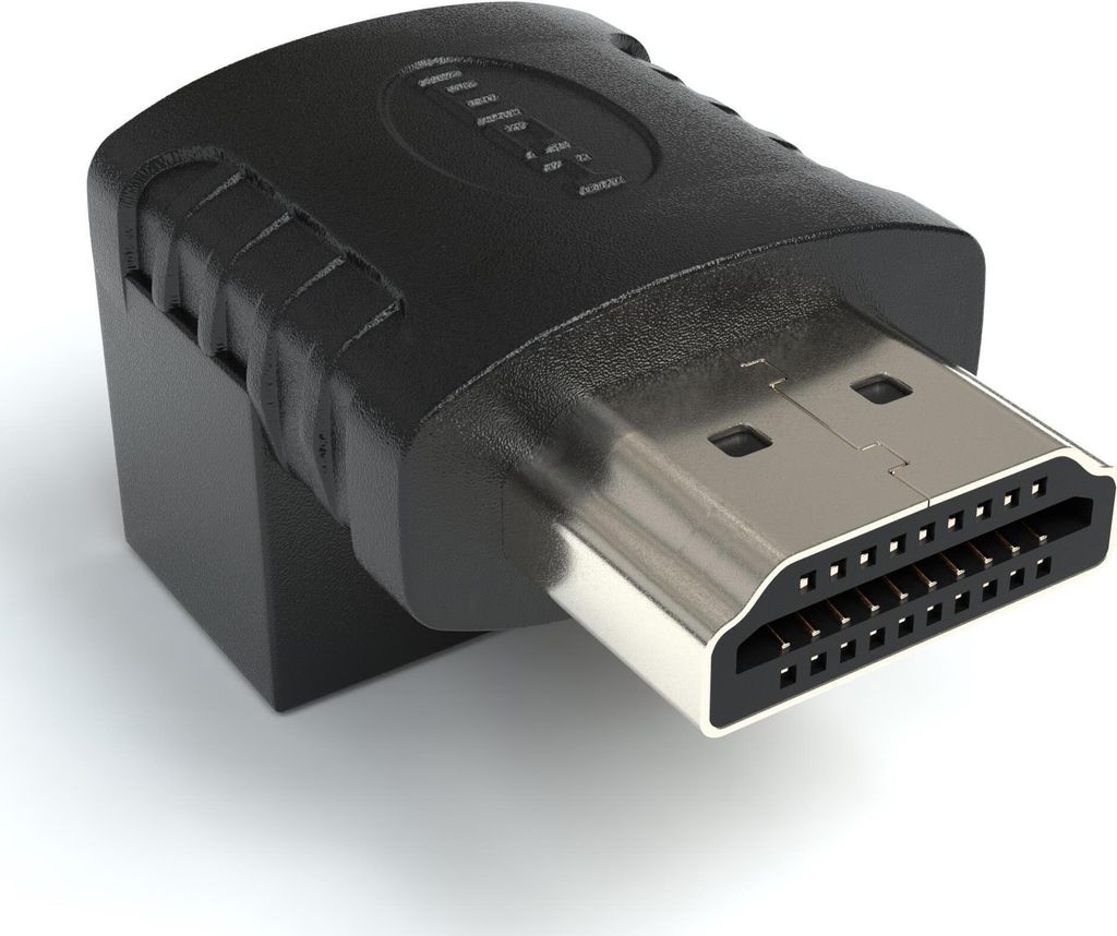 HDMI 270° Rechter Winkel Adapter | HDMI A Buchse zu Stecker Produktbild 