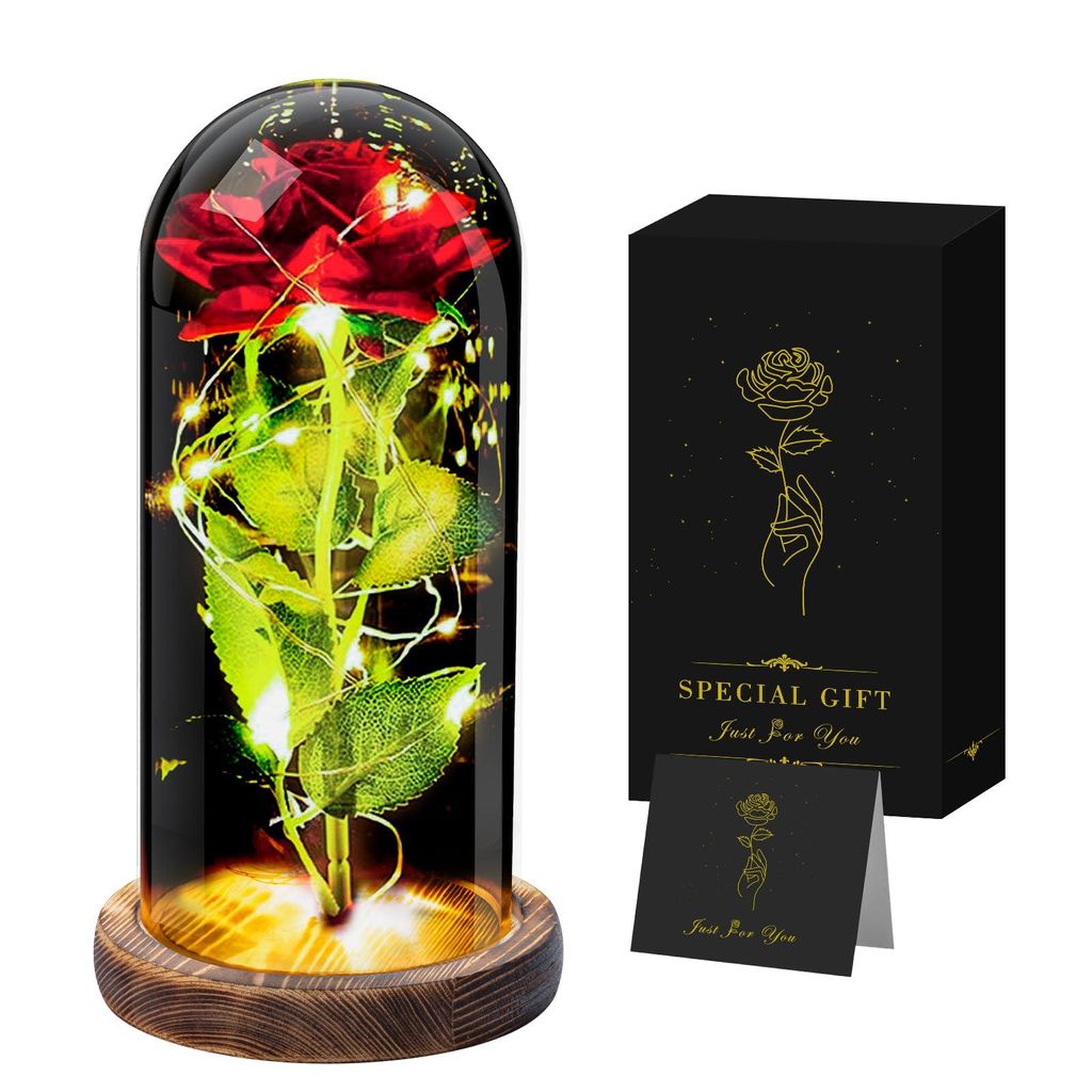 Ewige Rose, Infinity Rose,Romantische Geschenke für Frauen Produktbild 