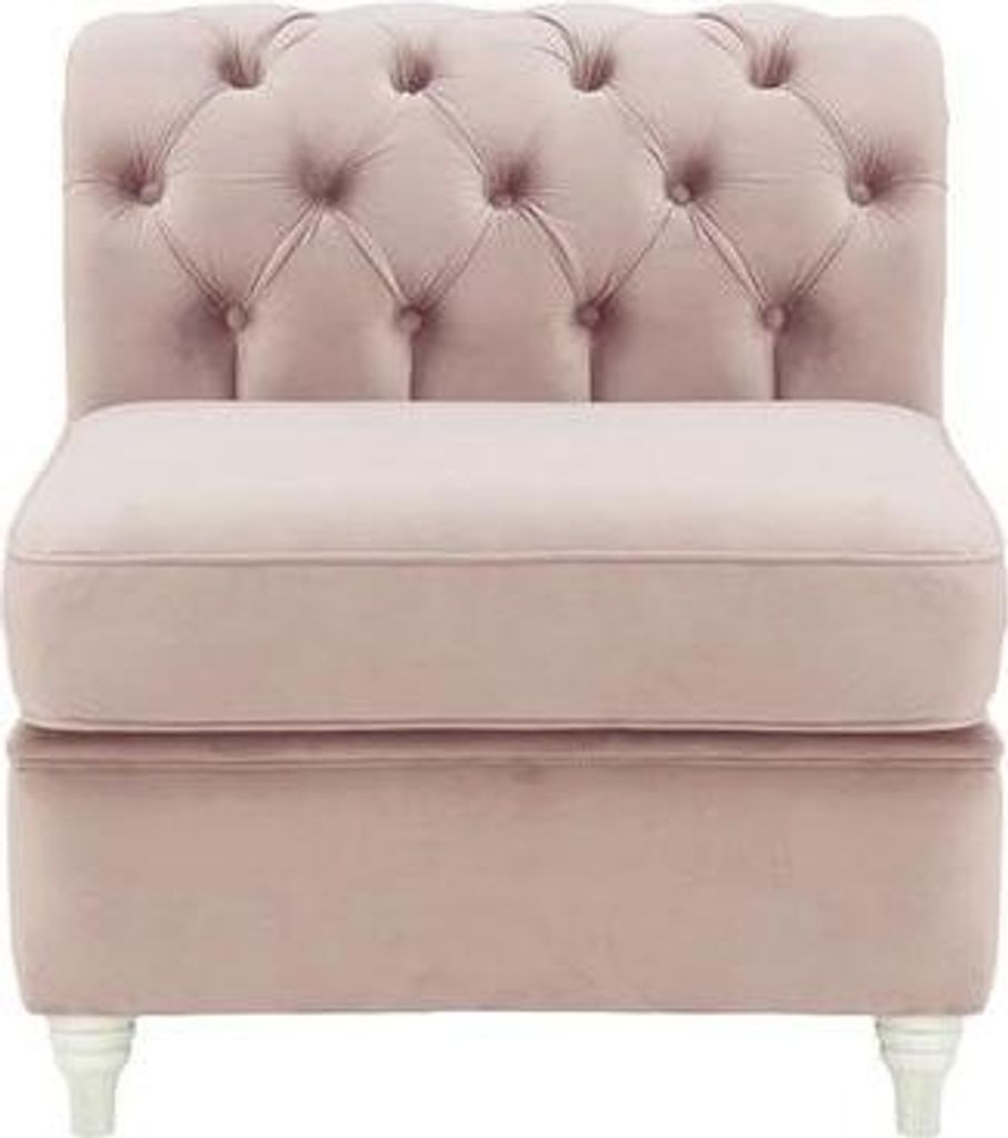 Chesterfield Modul - Innenelement, einsitzig (1CP)-Velluto 14-white