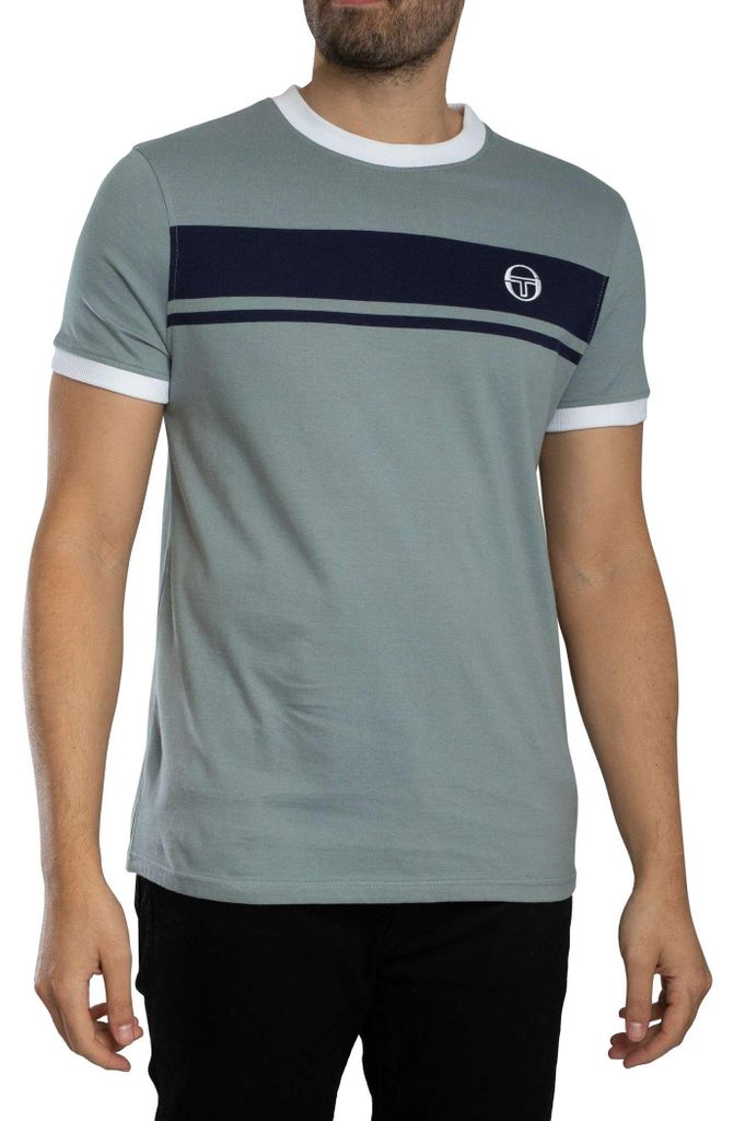 Sergio Tacchini Master T-Shirt, Grau 3XL