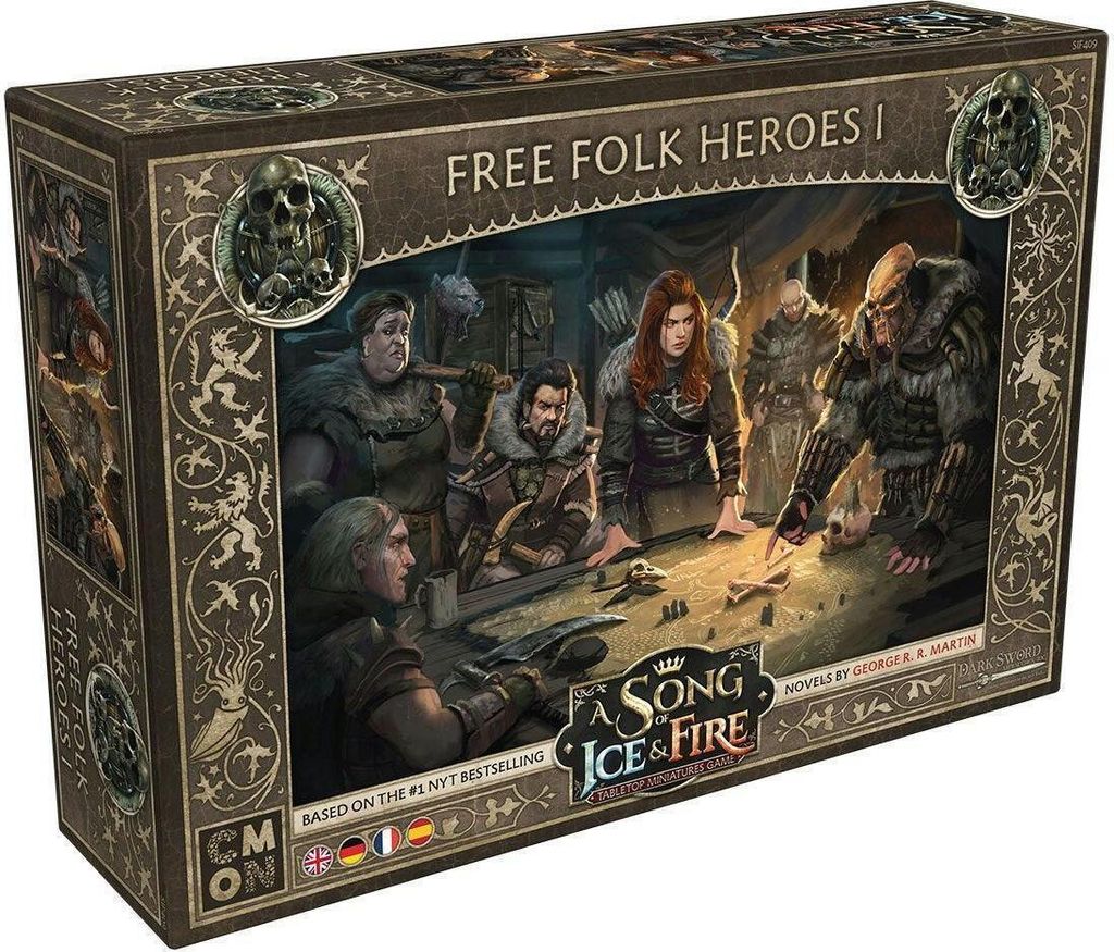 Pieseň ľadu a ohňa – Rozšírenie Free Folk Heroes 1 (nemecká Obrázok produktu 