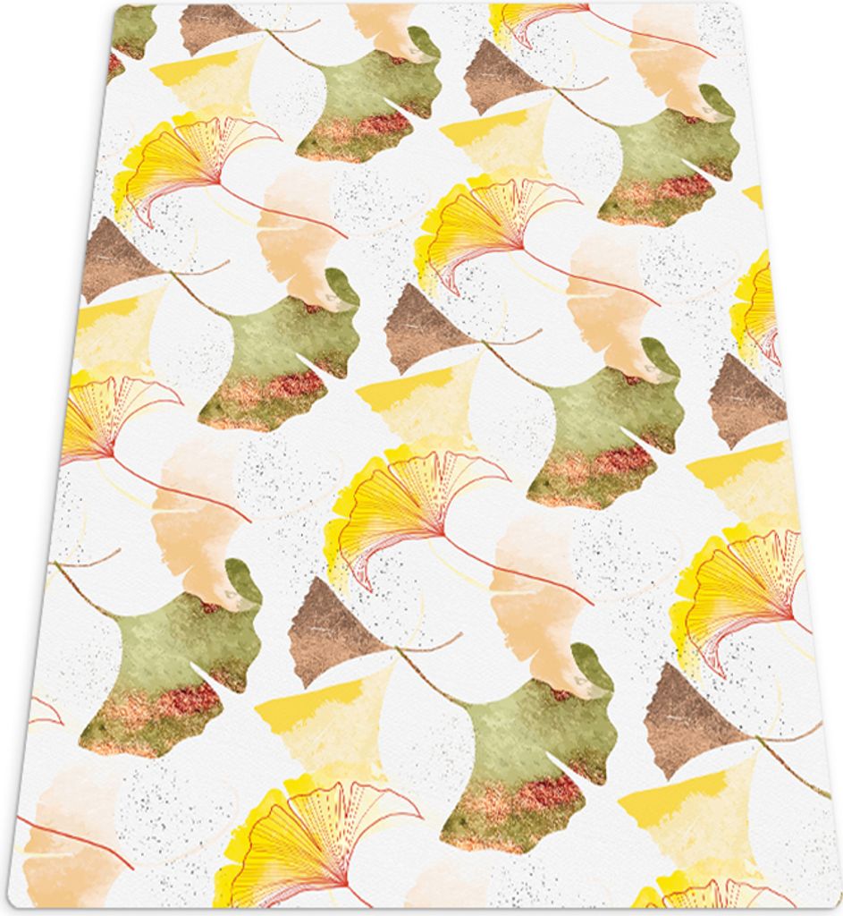 Stuhlmatte - Stuhlunterlage - Bodenmatte - Stuhlunterlage - 140x100 cm - Ginkgo geht