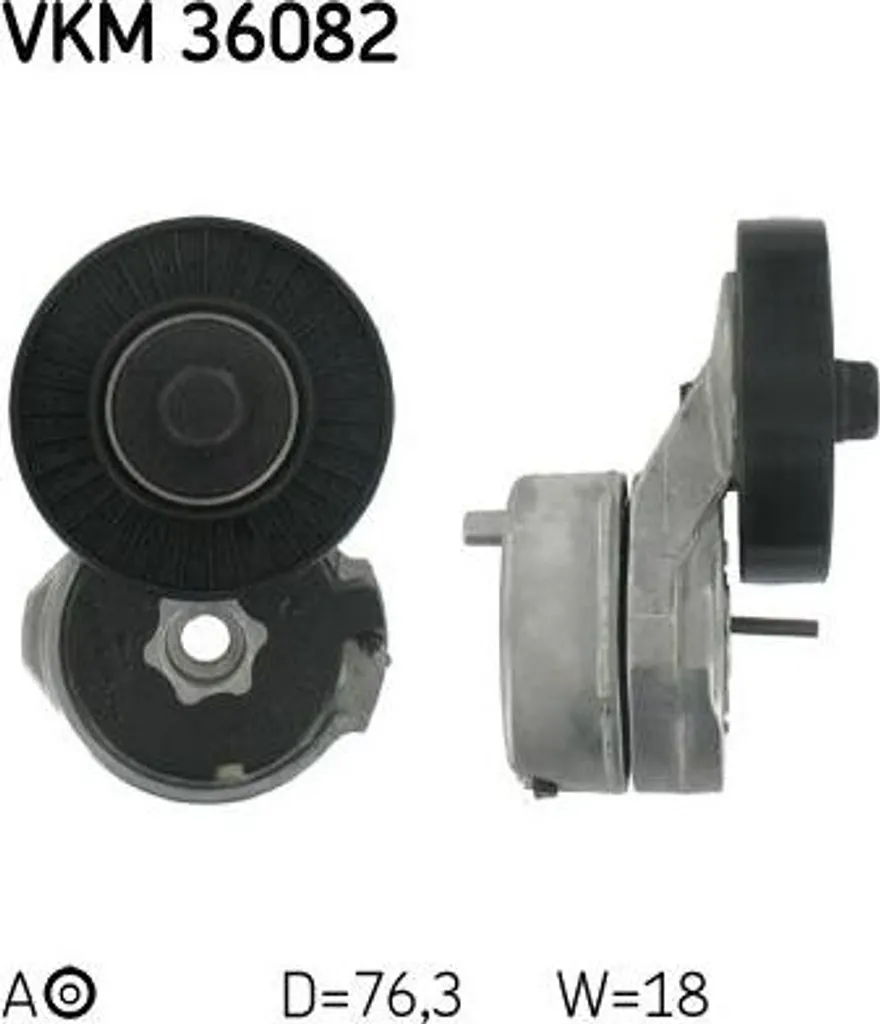 Supprimer Bruit Courroie avec Galet SKF VKM 36082 Clio et Kangoo