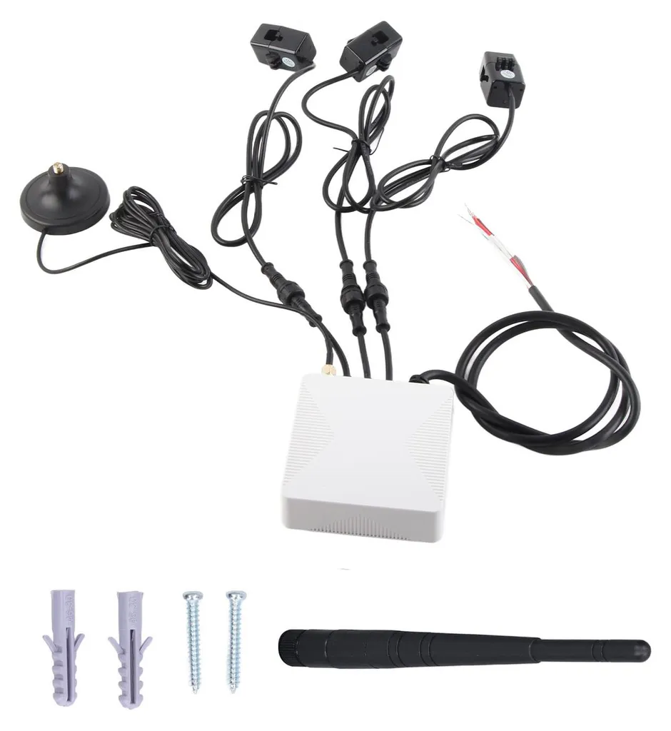 Sous-compteur électrique WiFi triphasé pour tableau électrique 100-240V