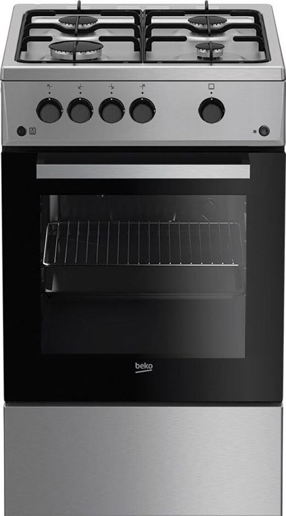 Beko FSG52020FX Küchenherd Freistehender Herd Gaskochfeld Produktbild 