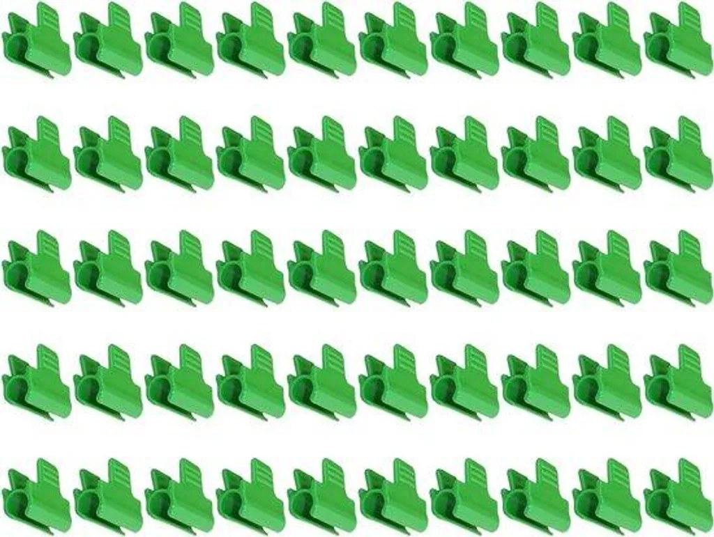 Tuteur plante grimpante et fleur - Support tiges 11 mm avec attaches 50x