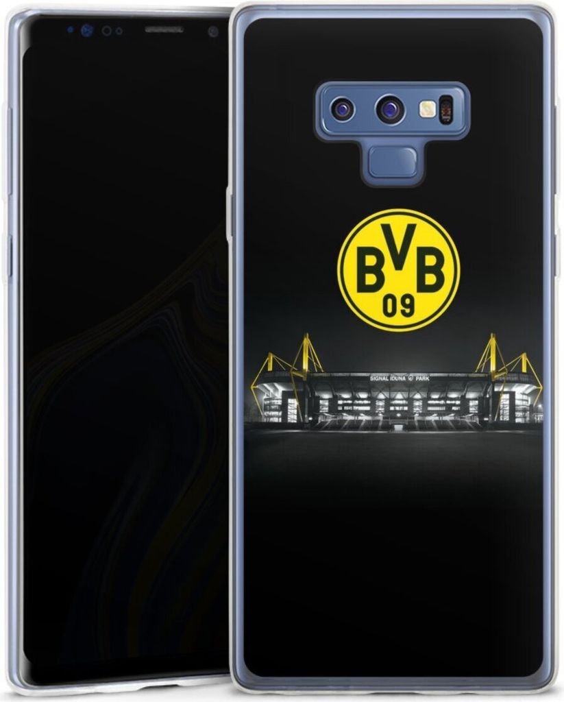 DeinDesign Slim Hülle für Samsung Galaxy Note 9 Silikon Case Ultra Dünn Handyhülle BVB Borussia Dortmund Stadion
