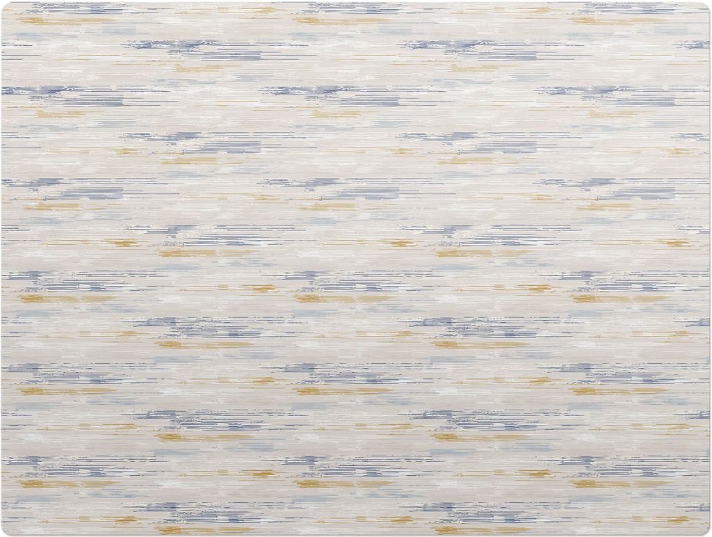 Pastellfarbene Horizontale Linien – Bodenschutzmatte – Rutschfest – Schutzmatte für Büro – Vinylmatte – Stuhlunterlage – 120 x 90 cm