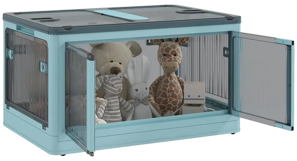 Caisse de rangement 50 kg haute résistance - Grand volume 69 L pliable