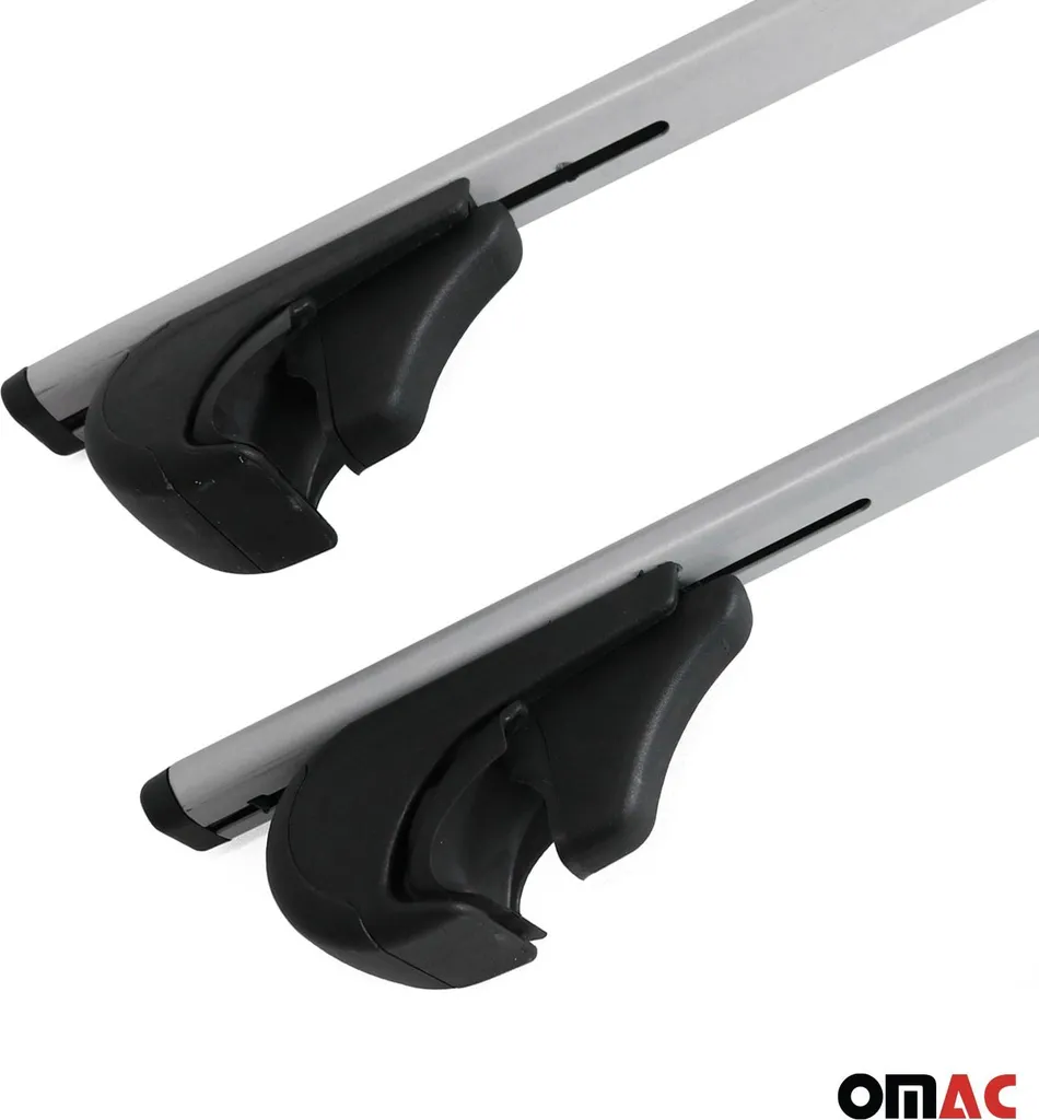 Barre Tetto Volvo XC70 2008-2016 | Portapacchi Argento Sicuro per Famiglia - 5