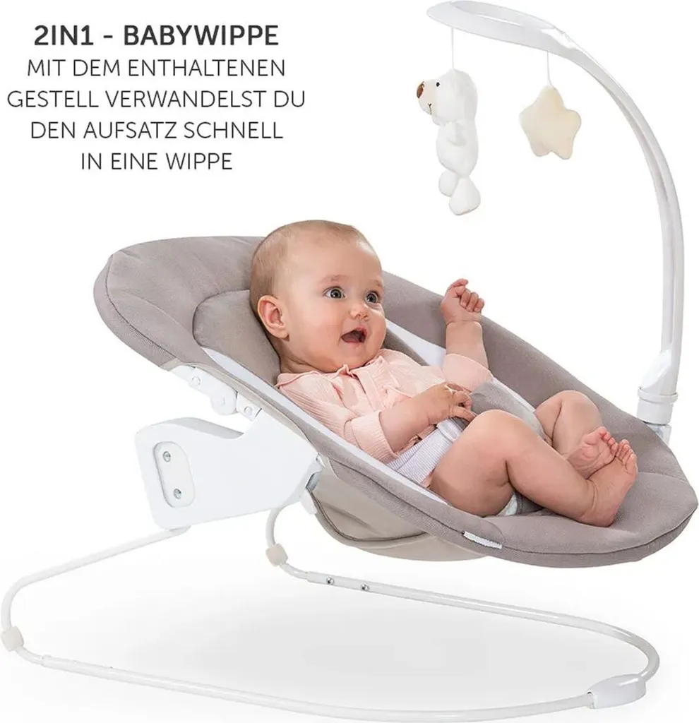 Hauck Alpha Plus Noir ensemble de naissance 4 pièces pour repas bébé - 9