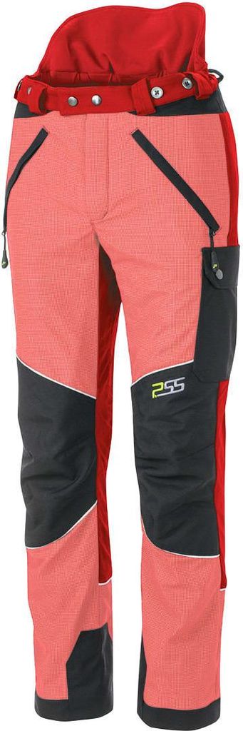 PSS Schnittschutzhose X-treme Vectran Rot/Schwarz Größe 48