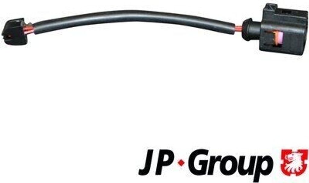 JP GROUP Bremsverschleißsensor Verschleißanzeige 1197300800 Hinten für VW Touareg (7P5, 7P6) 140mm