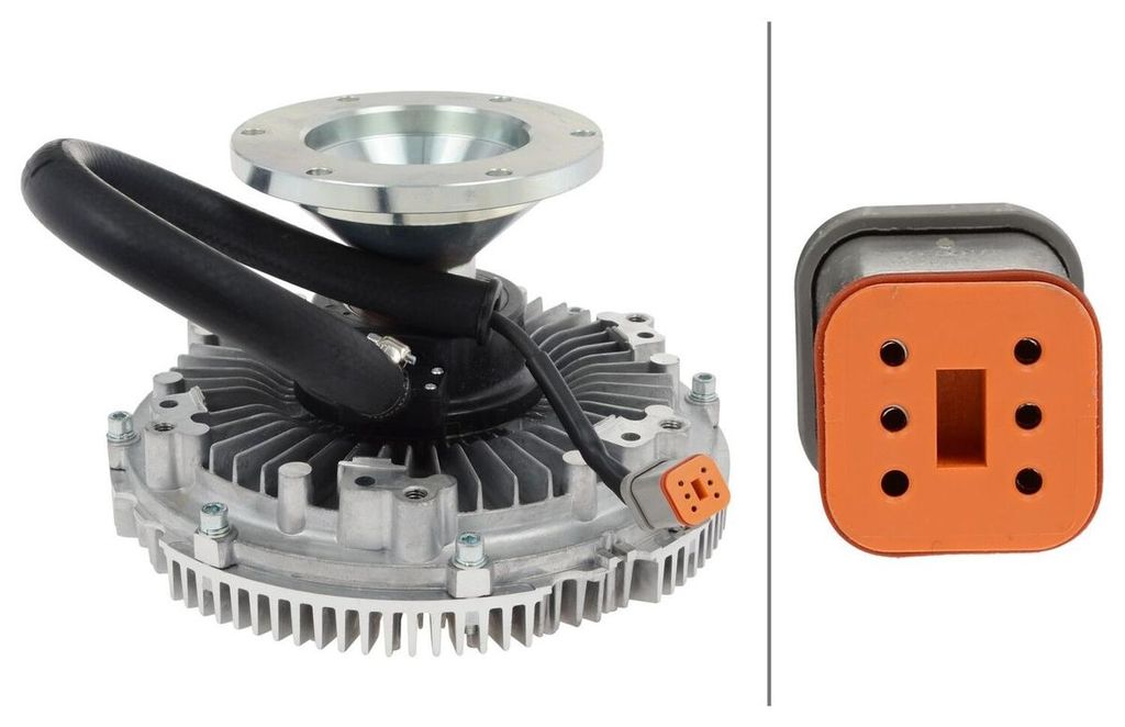 Kupplung Kühlerlüfter elektrisch Ø 247 mm HELLA für u.a. SCANIA G I