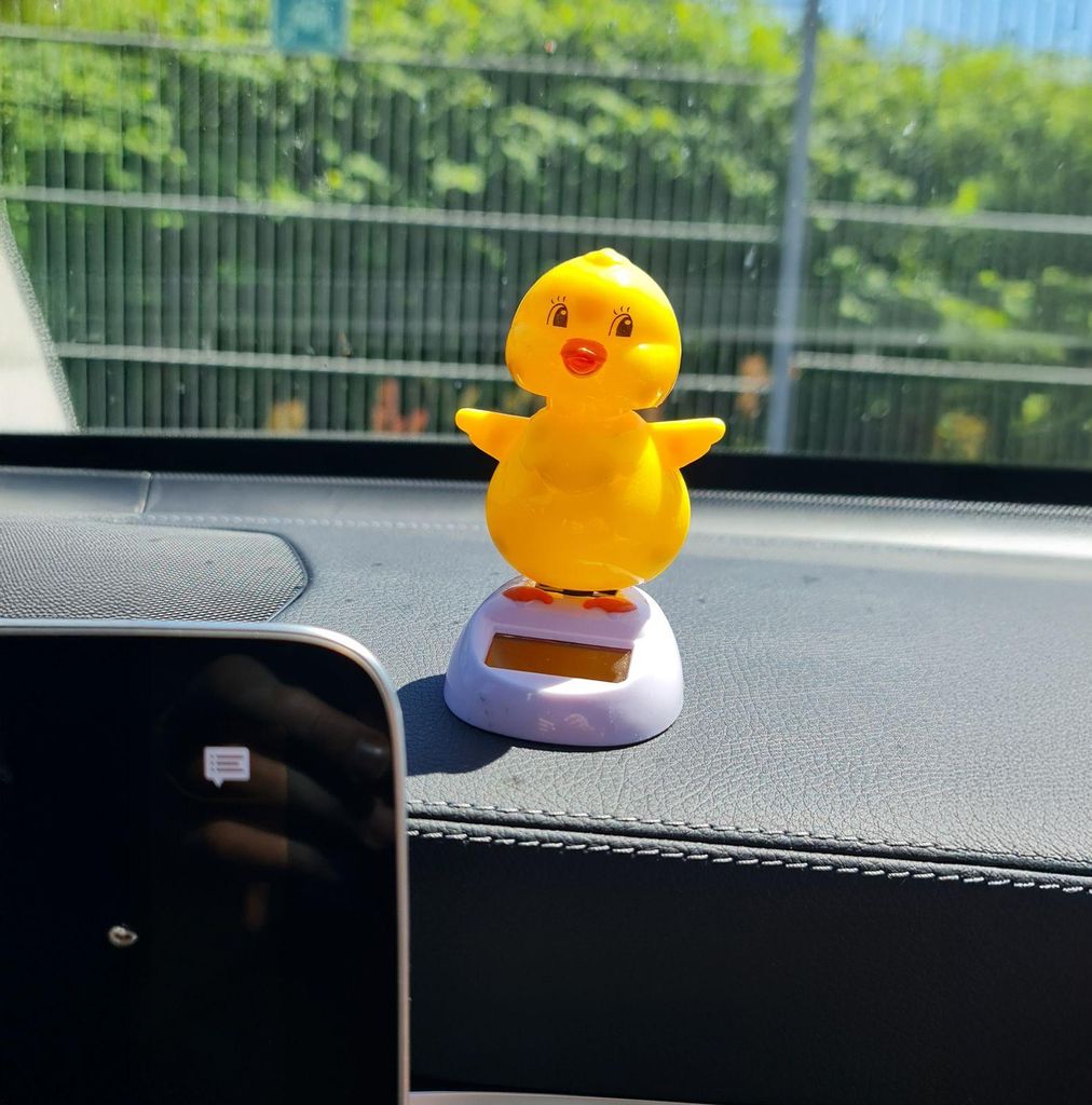 formano Solar Wackelfigur Küken 10cm - lustige Dekofigur Produktbild 