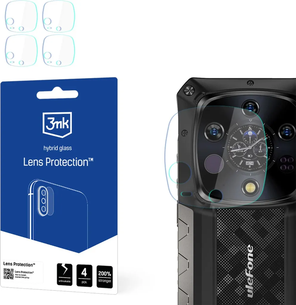 Dite addio ai graffi: Protezione Lente 3Mk Ulefone Armor 28 Ultra