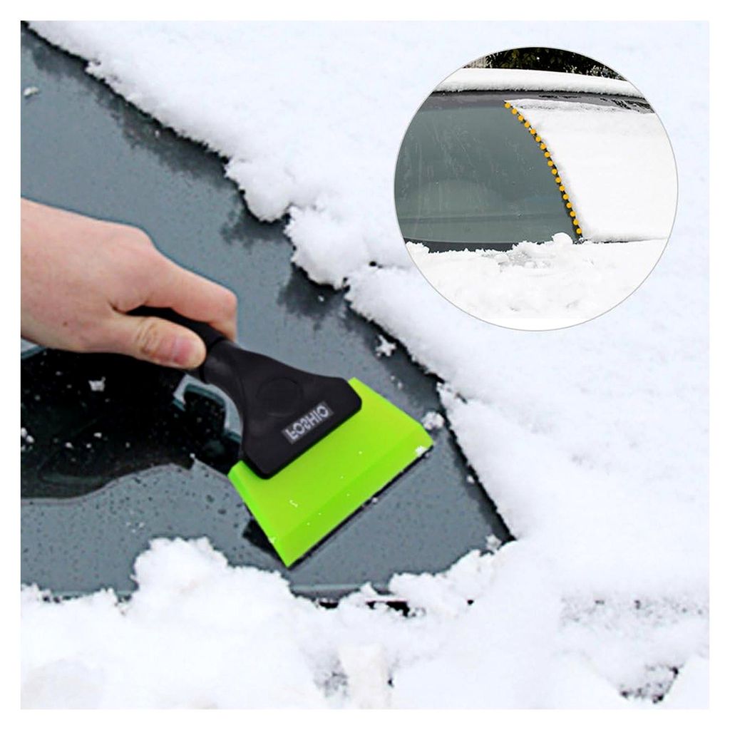 Silikon Duschabzieher klein, Eiskratzer Mini Abzieher Klein Fensterabzieher für Auto, Fensterreiniger Badezimmer, Küche, Auto Windschutzscheiben ...