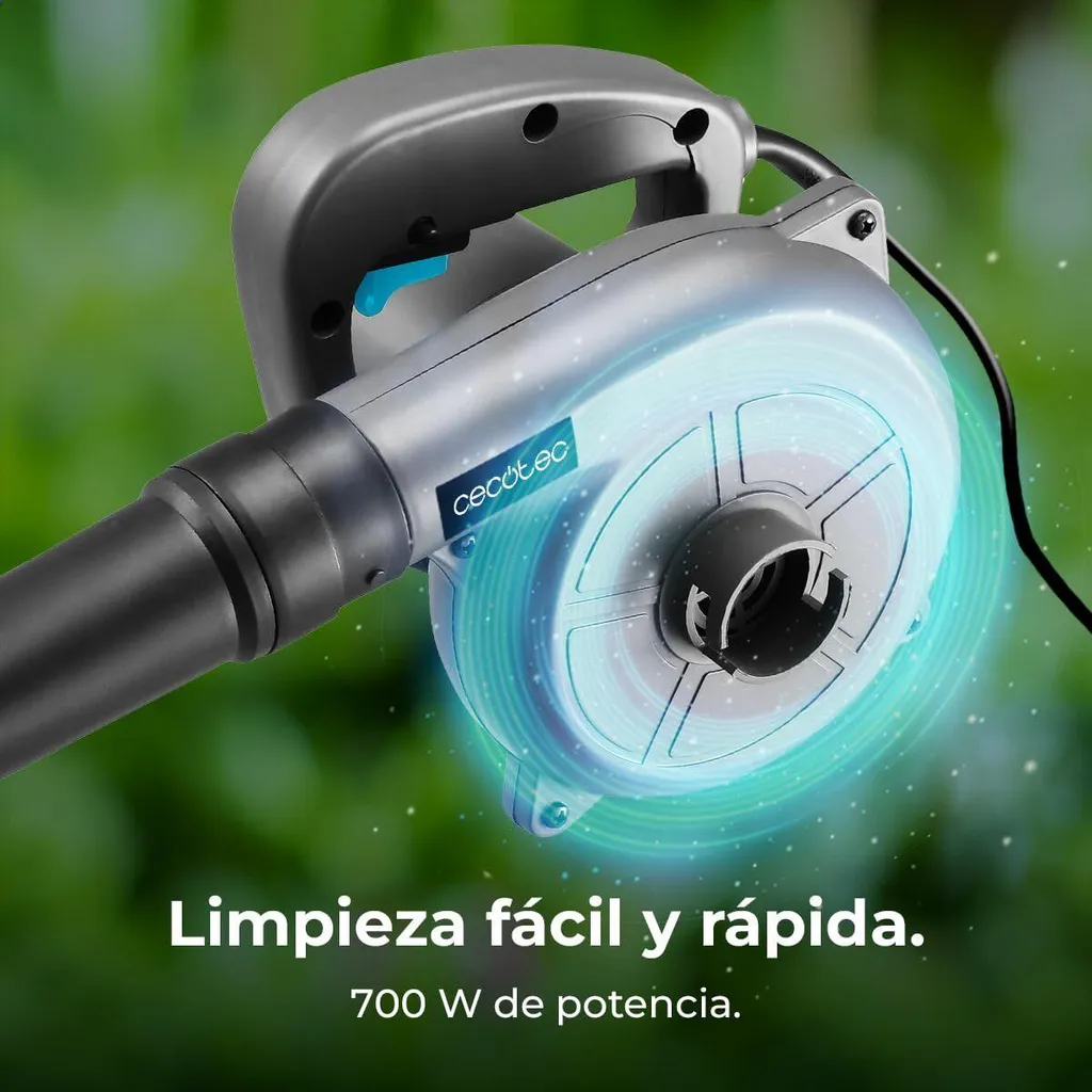 Souffleur multifonction 700W avec câble long 3m et accessoires variés - 2