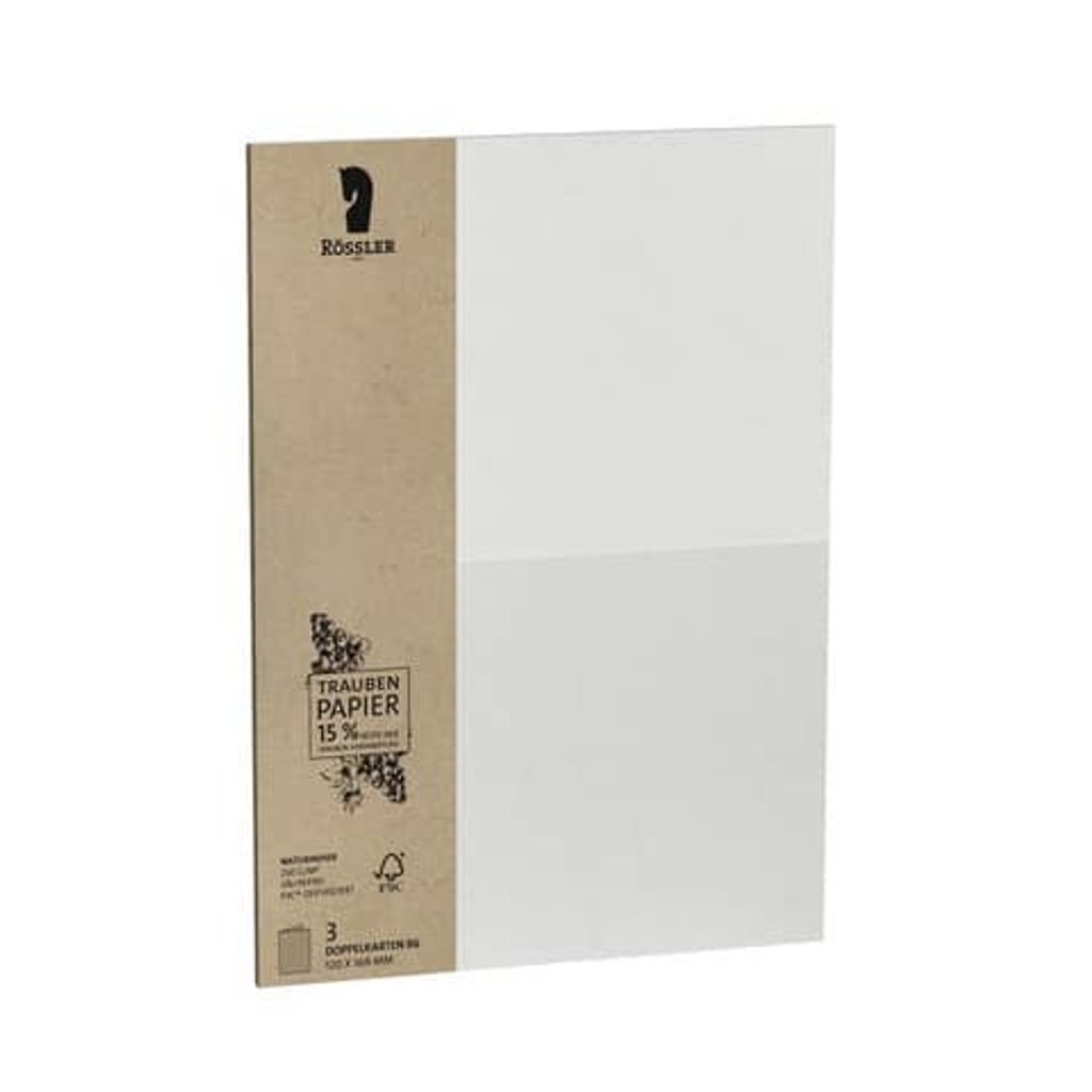 Terra 3 er Pack- Karte B6 hd, 240 g/m²-pl, Terra Grape