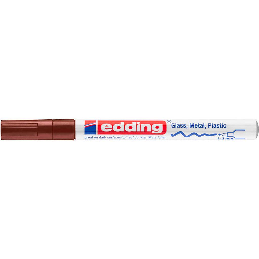 Lakový popisovač edding 751 hnedý Produktbild 