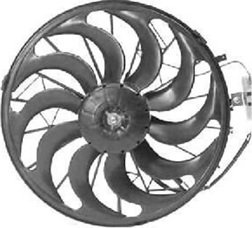 VAN WEZEL 0640752 - OE 6451 1312 913 Lüfter, Klimakondensator für 3er (E36)