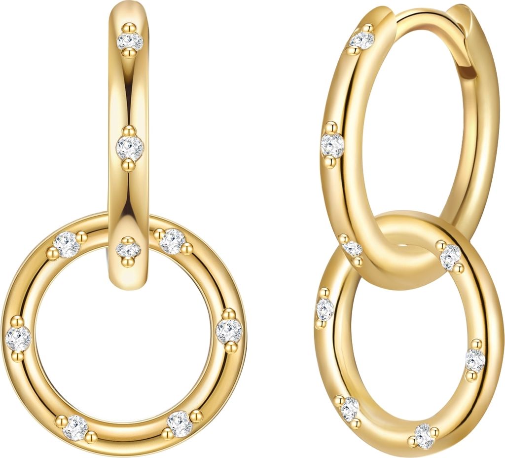 Glanzstücke München Creolen Sterling Silber Zirkonia 50083208