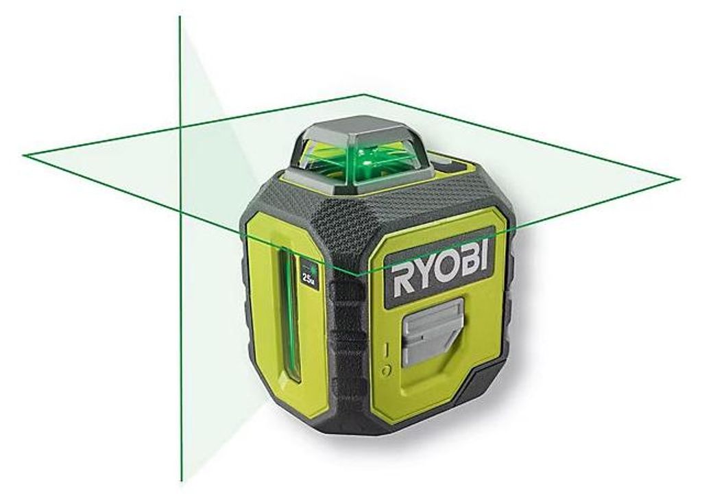 Laser 360° RYOBI RB360GLL vert portée 25 m - précision +/- Image du produit 