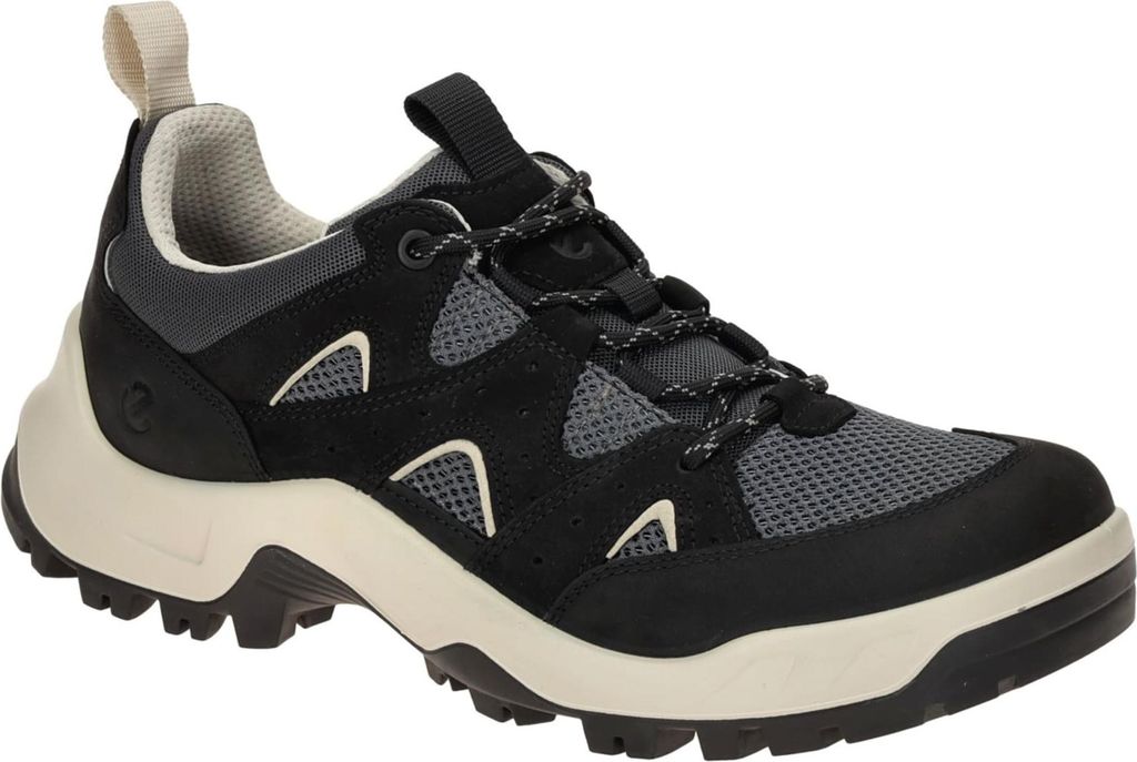Ecco OFFROAD Herrenschuhe - bequeme Schnür Halbschuhe schwarz NEU