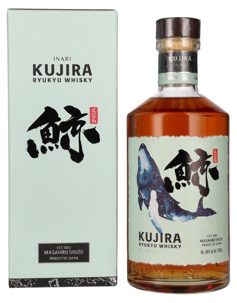Kujira INARI Ryukyu Whisky 46% Vol. 0,7l in Geschenkbox Produktbild 