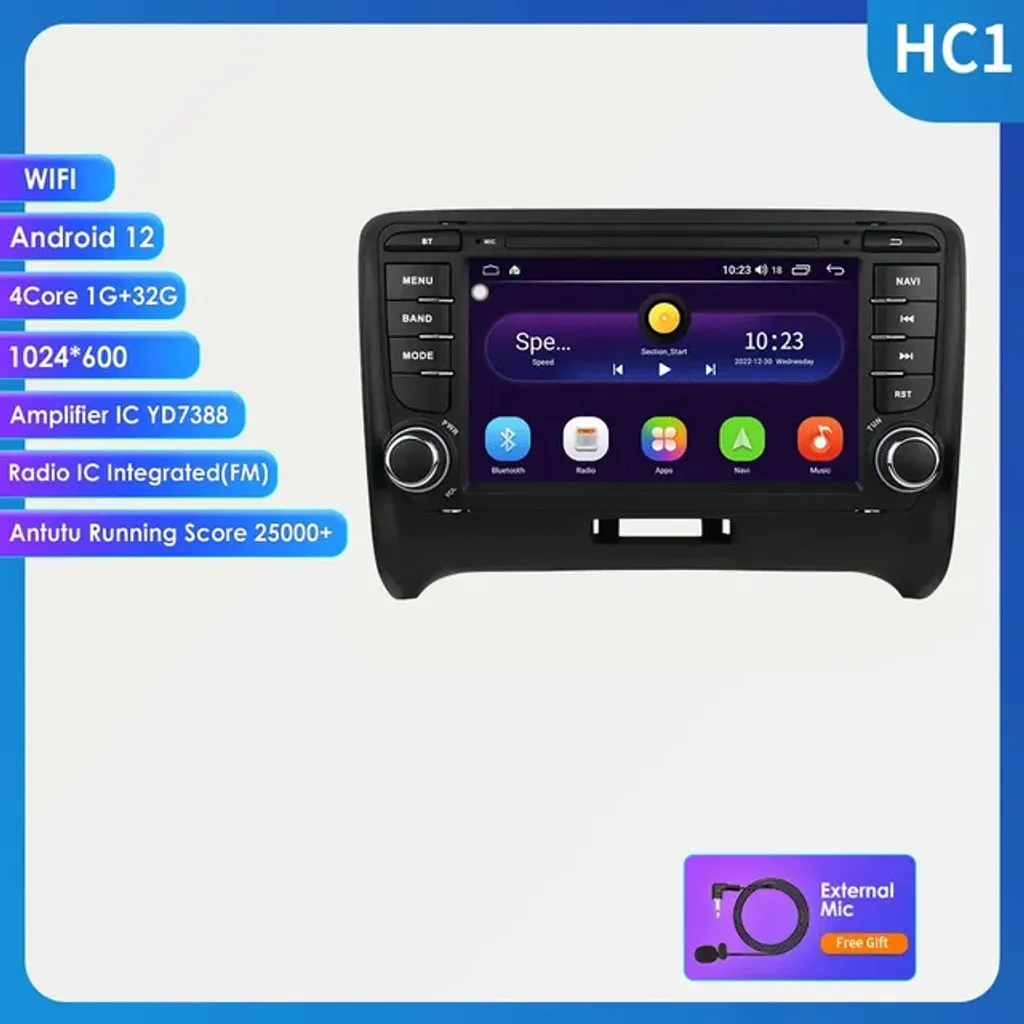 GPS Android 8 Cœurs pour Voiture : Navigation Fluide et Apps en Ligne - 2
