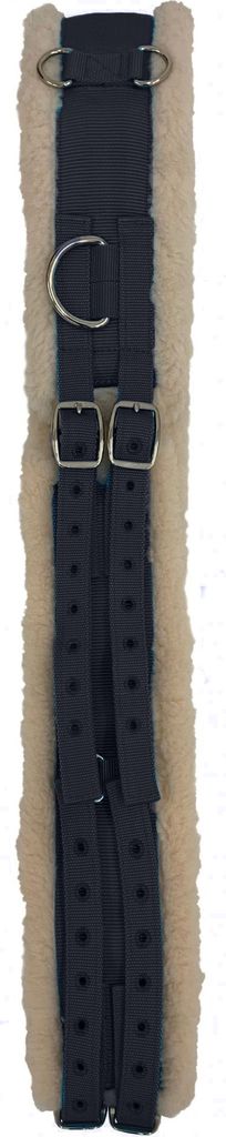 Shires - Longiergurt, Nylon ER586 (Cob) (Schwarz)