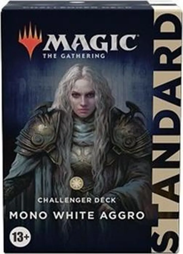 Magic: The Gathering Challenger Deck 2022 Mono White Aggro Deck MTG