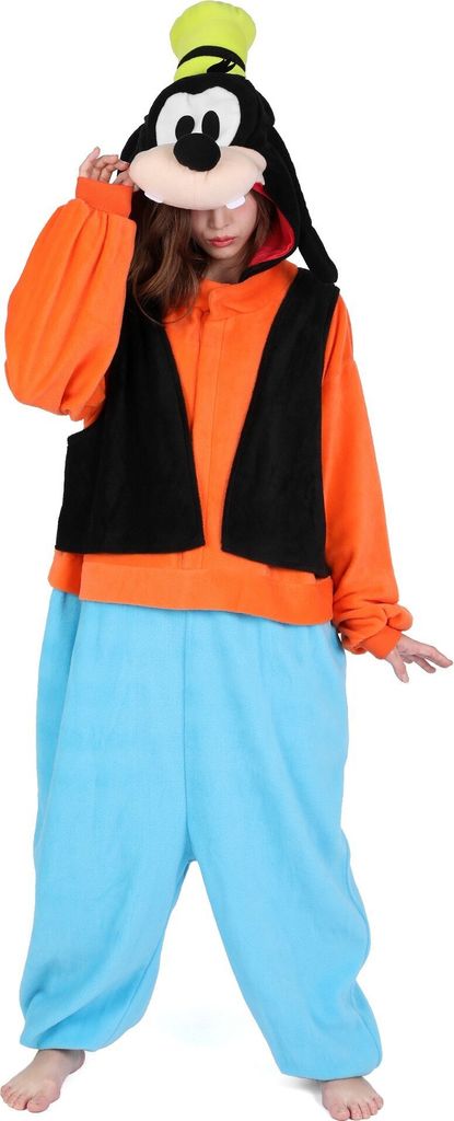 Goofy Kigurumi M-L Partyanzug - Karneval Fasching Größe: Produktbild 