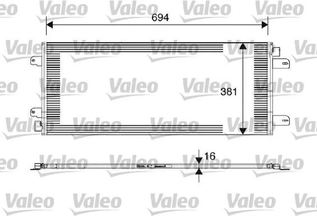 Solution Fuite de Clim : Condensateur VALEO 817689 Master et Movano