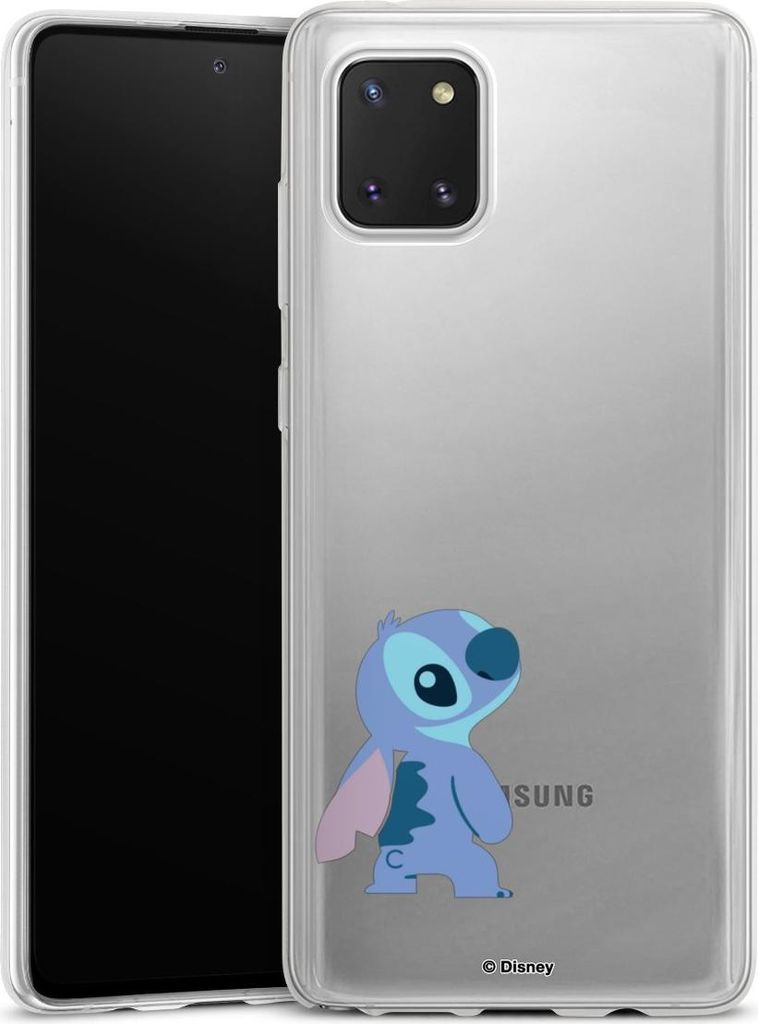 DeinDesign Slim Hülle für Samsung Galaxy Note 10 lite Silikon Case Ultra Dünn Handyhülle Disney Fanartikel Lilo & Stitch
