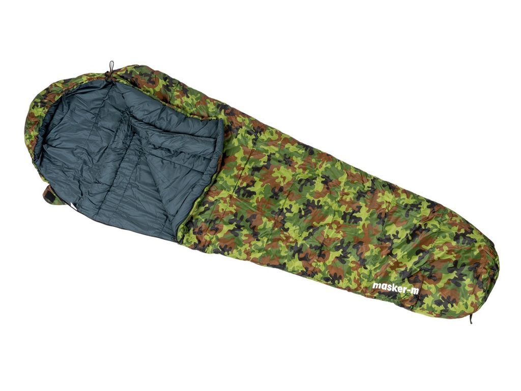 Acra Schlafsack Masker-M Camouflage - Mumie