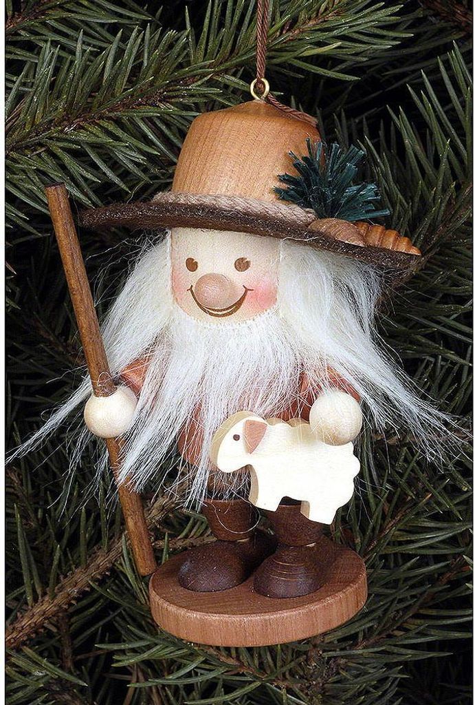 Christbaumschmuck Strolch Schäfer natur (10cm) von Christian Ulbricht